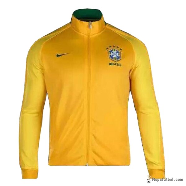 Chaqueta Brasil 2016 Amarillo